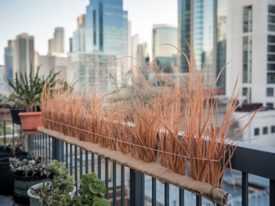 Wie du mit einer diy-salzschutzhecke aus strandhafer und sanddorn deinen balkongarten vor salzspray schützt