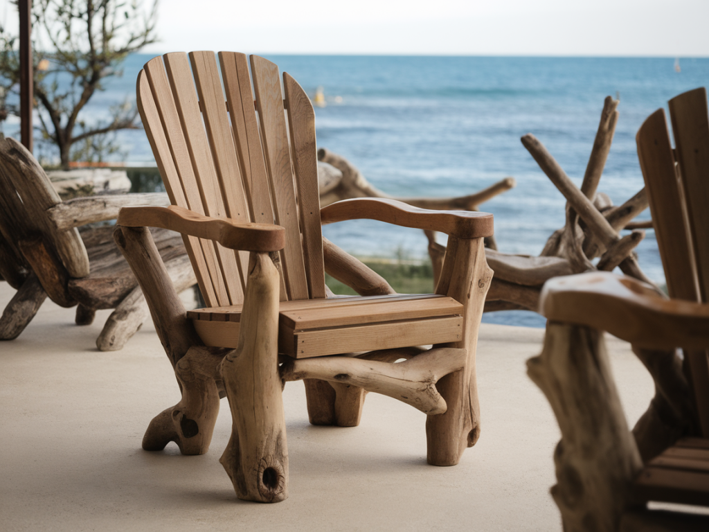 Upcycling aus treibholz 10 einfache möbelprojekte für terrasse und strandkorbbereich