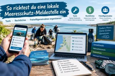 So richtest du eine lokale meeresschutz‑meldestelle ein: tools, rechtliches und freiwilligeneinsätze organisieren