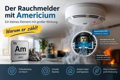 Der détecteur de fumée à laméricium expliqué: warum er zählt