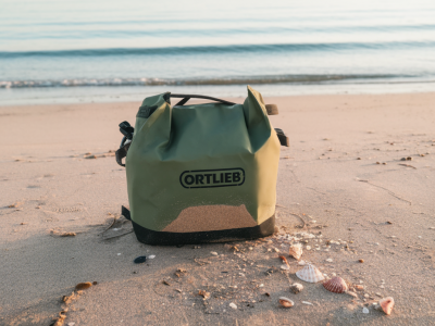 Welche plastikfreie fahrradtasche (ortlieb getestet) tatsächlich sand, salz und regen am strand standhält